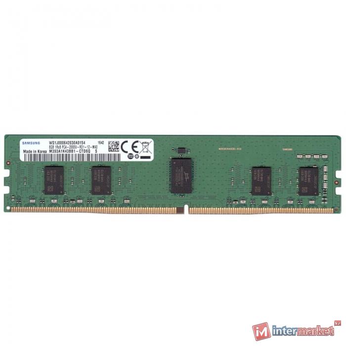 Оперативная память 8GB DDR4 2666 MT/s Samsung DRAM (PC4-21300) ECC RDIMM SR M393A1K43BB1-CTD6Y